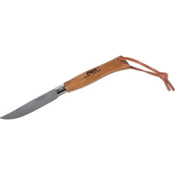 Příbor MAM Douro 2081 Zavírací nůž s koženým poutkem - bubinga 8,3 cm