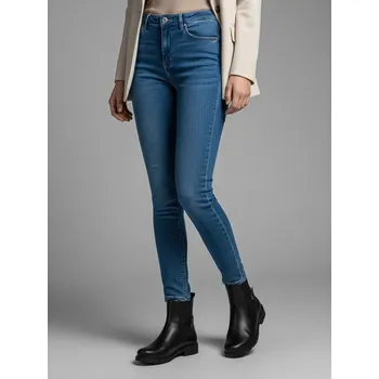 Sinsay - Džíny skinny se středně vysokým sedem - modrá - 890EV-50J - 890EV-50J-44