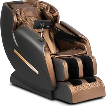 Masážní křeslo JAKS Masážní křeslo hnědé Vx max