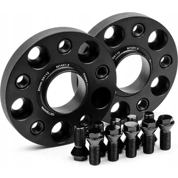 Šroubek na kolo GETMANN Podložky pod kola 25MM 5x114.3 67.1 M14x1.5 MASERATI FERRARI