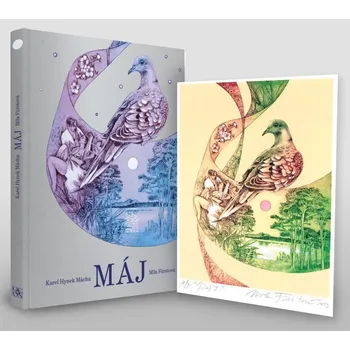 Poezie Máj – Byl pozdní večer – první máj – luxusní vydání - Karel Hynek Mácha (2024, pevná)