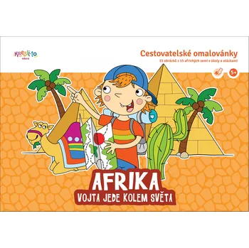 omalovánky Vojta jede kolem světa - Afrika