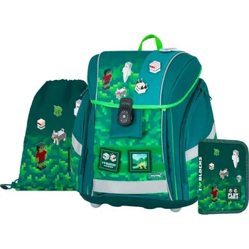 Set školních potřeb Oxybag Školní set 3ks PREMIUM LIGHT Playworld Pixel