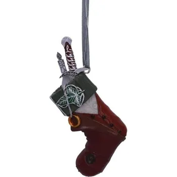 Vánoční ozdoba Pán prstenů vánoční ozdoba - Frodo 8 cm (Nemesis Now)