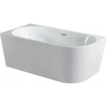 Vana Volně stojící akrylátová vana Essente B-LINE, odtok uprostřed, 180 x 80 cm