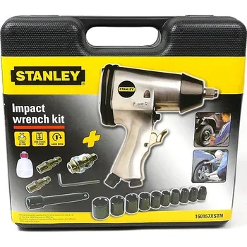 Pneumatický rázový utahovák se sadou nástrčných klíčů Stanley 160157XSTN 1/2"