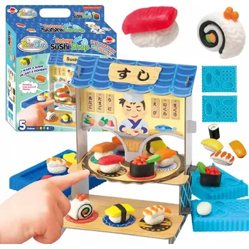 Modelovací hmota Kreativní sada Modelína Plastelína Modelovací Hmota Dort Formičky XXL