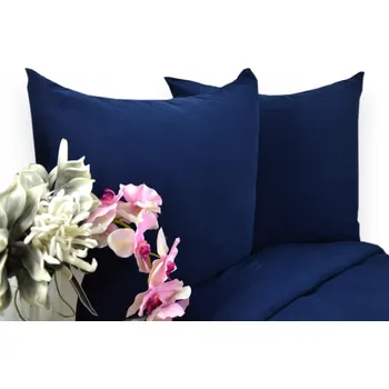 Povlečení Prémiové Povlečení 100% bavlna rozměr 140x200, tmavě modrá KOBI