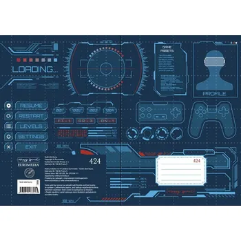 Dětské zboží Školní sešit 424 Game - Sešity