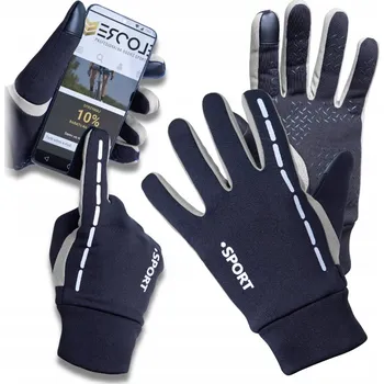 Cyklistické rukavice Zimní cyklistické rukavice pánské dámské protiskluzové rukavice vel. L