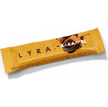 Čokoláda Lyra chocolate LYRA Tyčinka Karamel/Hořká čokoláda 30g