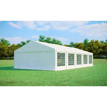 Zahradní stan Zahradní Party stan 5x10 m Max 2m Ohnivzdorný barva Bílá