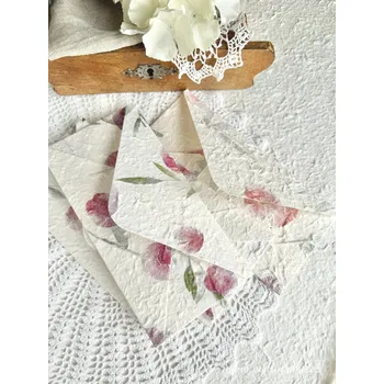 Obálka Pod Rukama Obálka DL reliéfní s vlisovanými květy