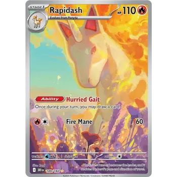 Sběratelská karetní hra Rapidash 189/182 - Destined Rivals