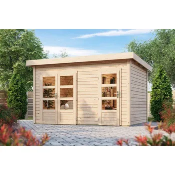 Zahradní domek dřevěný domek KARIBU TINTRUP (64279) natur