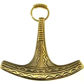 Přívěsek Megalith SEKERA BOHA UKKO, velké bronz, starofinský talisman