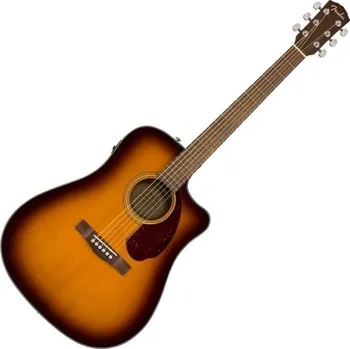Fender CD-140 SCE Sunburst Elektroakustická kytara Dreadnought (Jako nové)