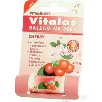 VITALOS Balzám na rty cherry SPF 15 vitamínový 1 ks 4,5 g