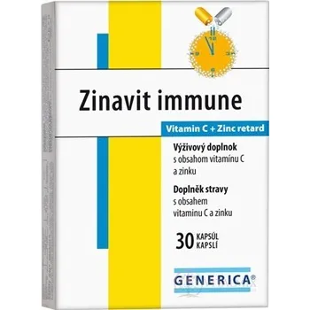 Zdraví Generica Zinavit immune 30 kapslí