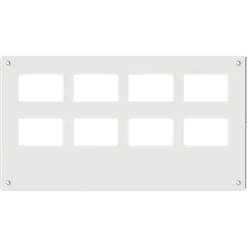 vypínač ABB RD46F4A -horní kryt pro TZ; příruba (2 řady/4 otvory na řadu; hloubka 625 mm)