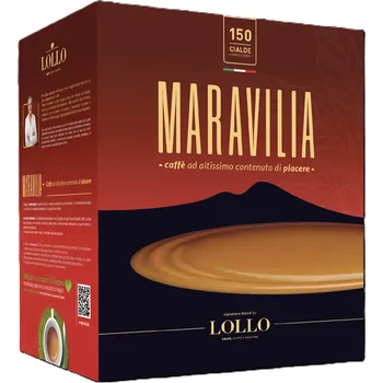 Kávové E.S.E. pody Lollo Caffé Maravilia 150 ks