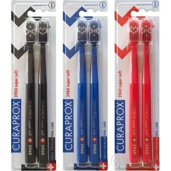 Zubní kartáček CURAPROX CS 3960 supersoft Folklorní Edice zubní kartáček (dvojbalení), 2 ks