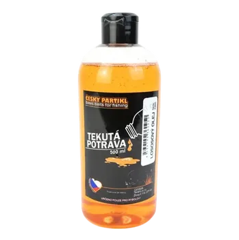 Návnadové aroma Český Partikl Lososový olej krmný 500 ml