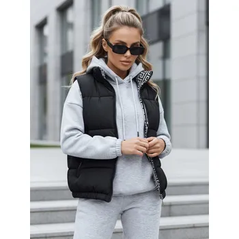 URBANELLE dámská prošívaná vesta černá FashionStreet TY4974 L