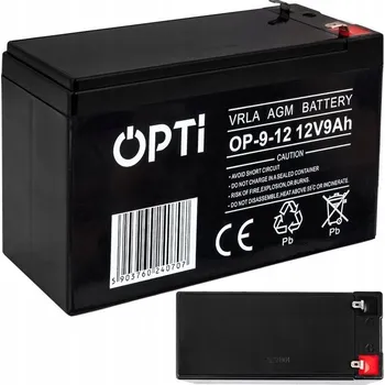 Záložní baterie Akumulátor Volt Polska 12 V 9 Ah