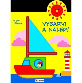 Loďka 2-3 roky: Vybarvi a nalep