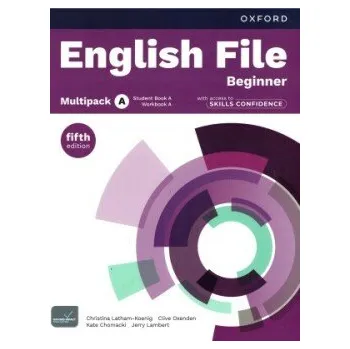 Anglický jazyk English File Fifth Edition Beginner Multipack A with Skills Confidence