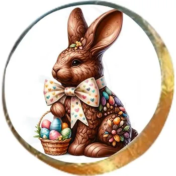 Čokoláda HEINDL - PISCHINGER , WIENER NOUGAT AUSTRIA PISCHINGER Vídeňský dortík ČOKOLÁDOVÝ ZAJÍC 17g