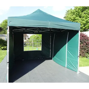 Zahradní stan Nůžkový pártystan 3x6m - ALU Premium barva Zelená