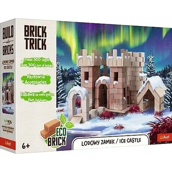 ostatní stavebnice 62026 STAVĚJ Z CIHEL Stavebnice keramické kostky Brick Trick Ledový Zámek