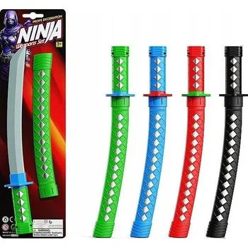 Karnevalový kostým Samurajský meč Ninja - mix barev - kostým na karneval / maškarní