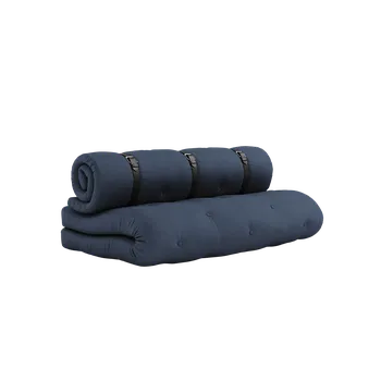 Pohovka KARUP Rozkládací dvoumístná pohovka BUCKLE UP OUT námořnická modrá 140 cm