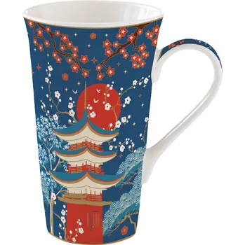 Easy Life, Itálie Easy Life - Porcelánový hrnek velký Tokyo - 600 ml Barva: jako na obrázku