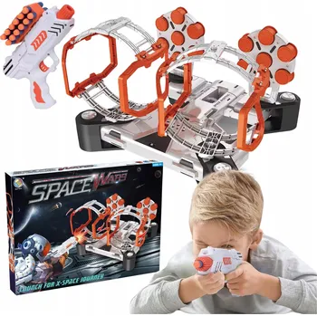 Střelecká Sada Otáčející se Překážky Terč Pistole Pěnové Náboje