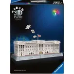 RAVENSBURGER Svítící 3D puzzle Iconics: Buckinghamský palác (Noční edice) 216 dílků
