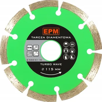 Řezný kotouč Diamantový kotouč EPM E-550-0125 125x22mm