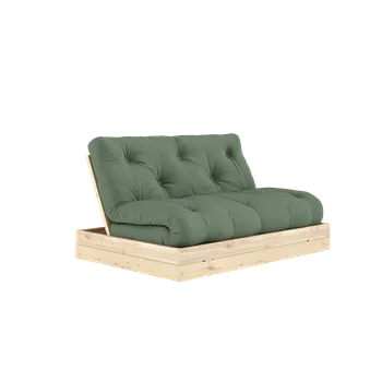 Pohovka KARUP Rozkládací pohovka FLIP olivově zelená 145 cm