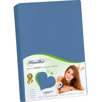 Prostěradlo Prostěradlo jersey Tmavě modrá BX1001464 - 180x200 cm
