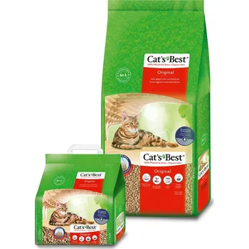 Podestýlka pro kočku Cat's Best Original kočkolit 40 l + 5 l zdarma