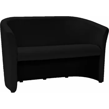 Křeslo Dvoumístná pohovka TM-2 ekokůže černá