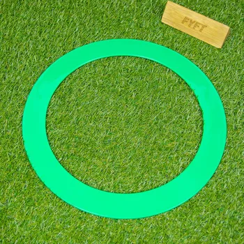 Žonglování Žonglovací kruhy (JuggleDream) - barevné žonglérské vybavení Barva: Zelená