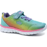 LICO Alenia VS 590958 turkis/pink/lila, dětské tenisky vel.32 (dětské textilní tenisky na suchý zip)