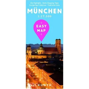 Kniha Mnichov - Easy Map 1:17 500