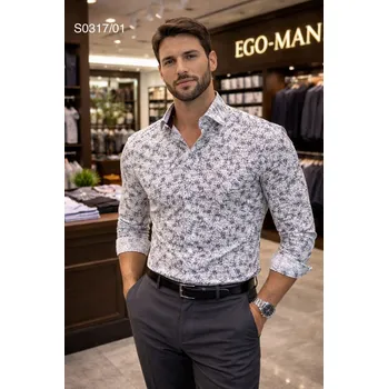 Pánská košile EGO MAN košile pánská S0317-01 3XL