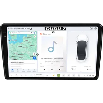 Autorádio AUTORÁDIO S CARPLAY ANDROID AUTO pro CHEVROLET EPICA 2006-2012 QLED 6GB RAM