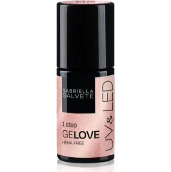 Přípravek na nehty Gabriella Salvete Over The Moon GeLove Nail Polish - Zapékací gelový lak na nehty 8 ml - 01 Midnight